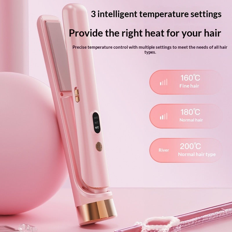 Portable Negative-Ion Hair Curler