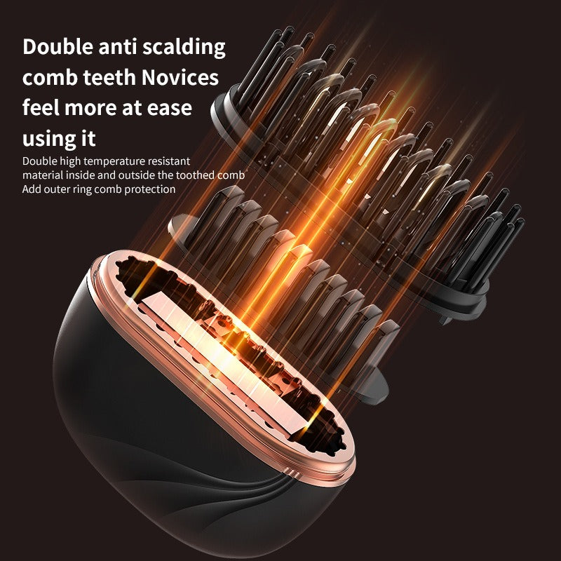 Mini Wireless Hair Straightening Comb