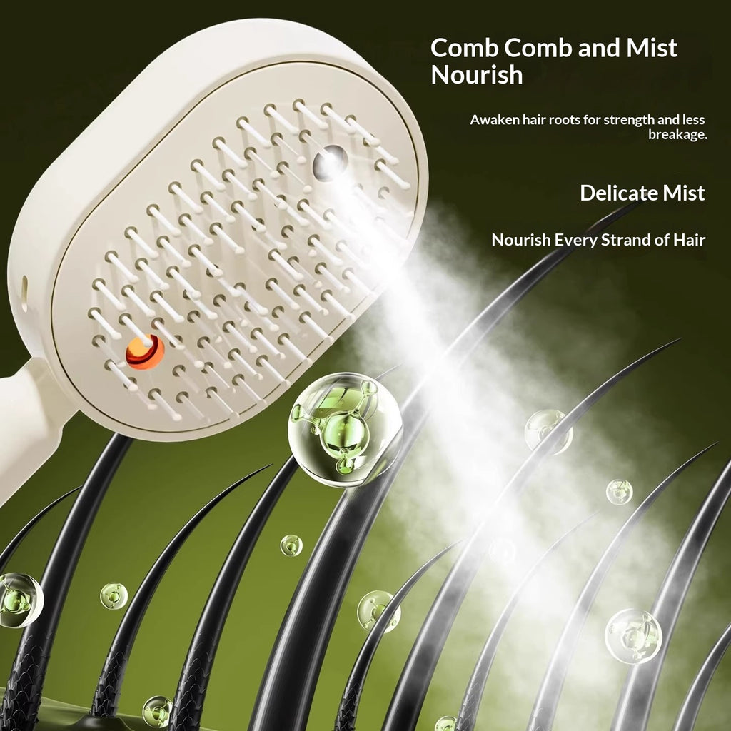 Electric Spray Airbag Massage Comb