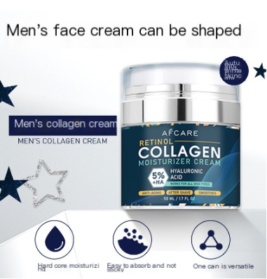 Men's Collagen Cream - Moisturizing Anti-Aging Skincare