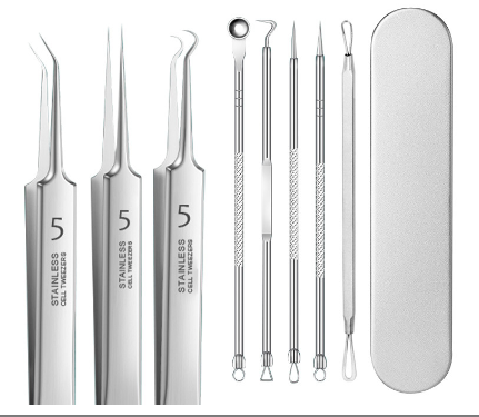 Precision Pimple Extraction Tool Set for Skincare