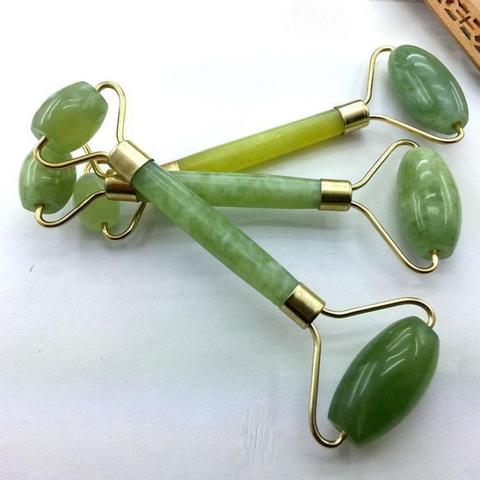 Jade Facial Roller & Gua Sha Set