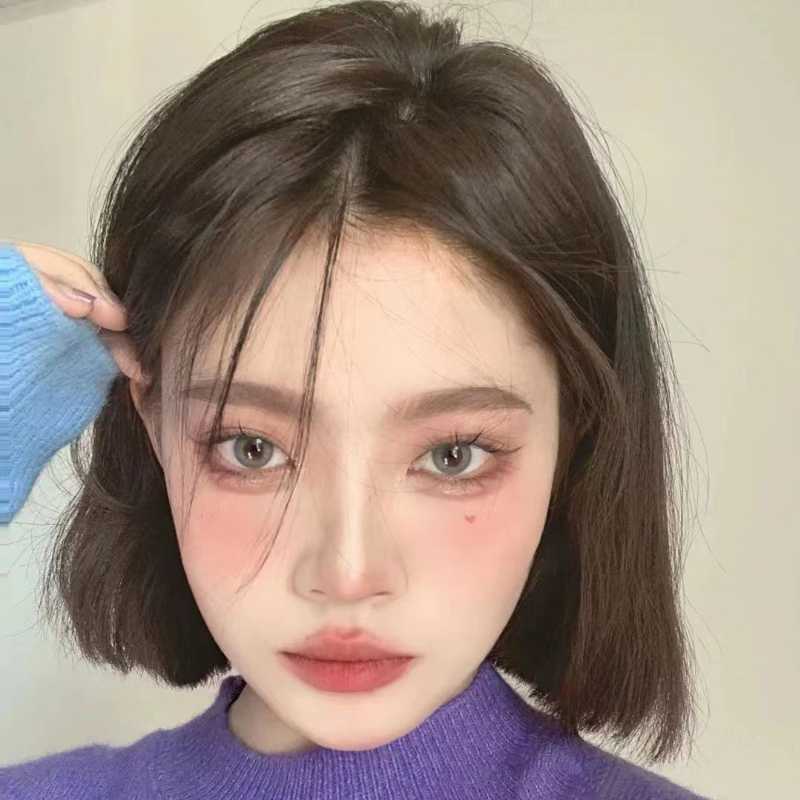 Brown Glitter Eyeshadow Stick and Contour Cream Makeup