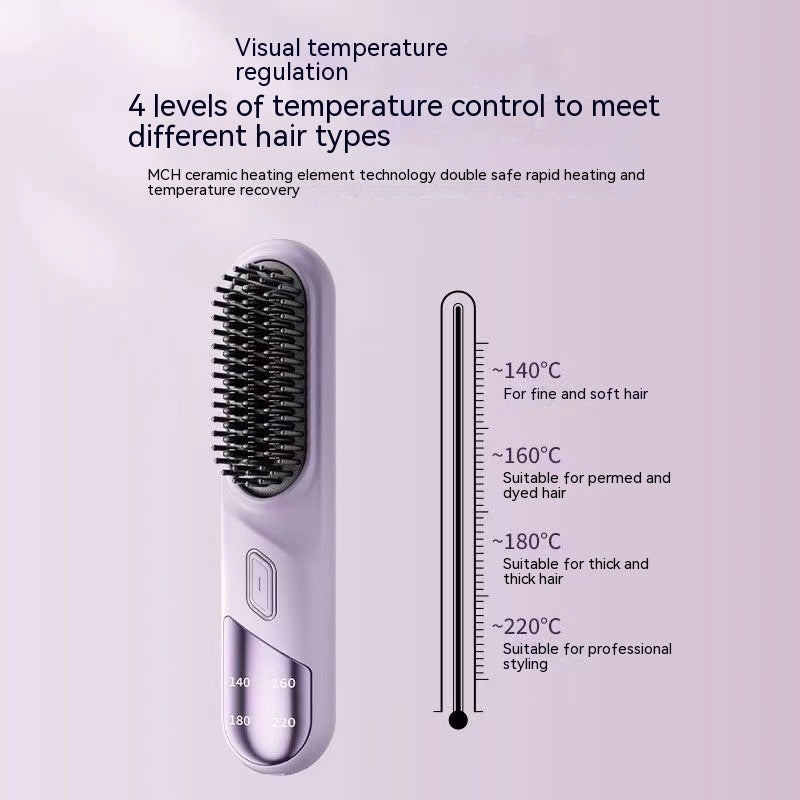 Dual-purpose Straightening Comb
