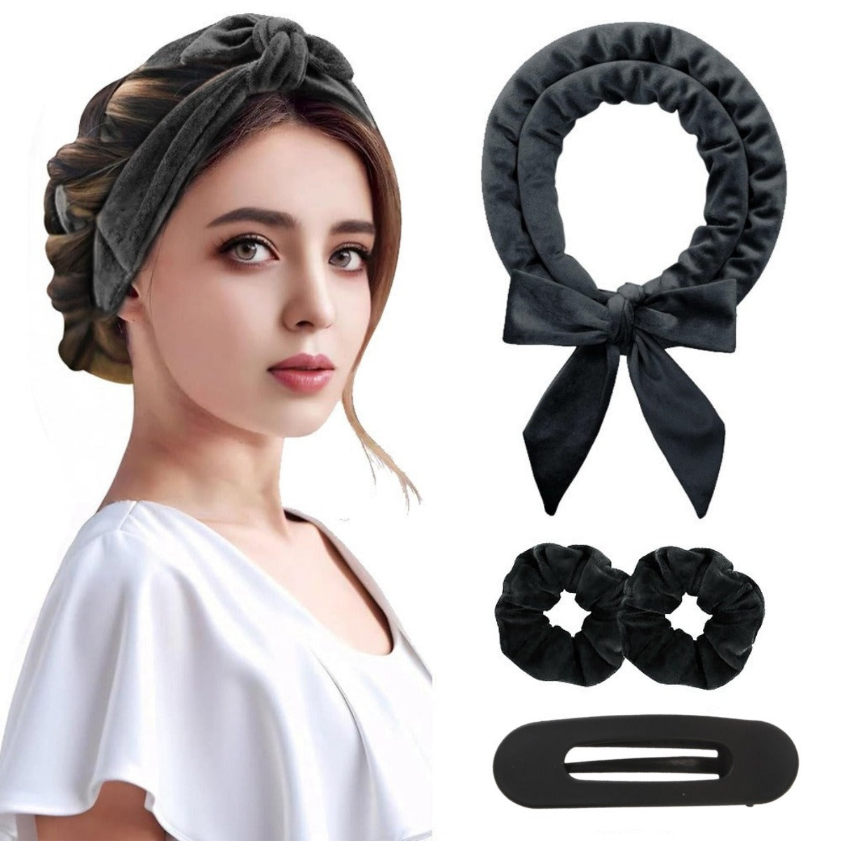 Big Wave Sleep Hair Curler Band