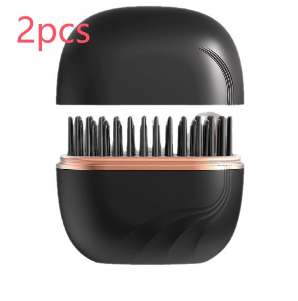 Mini Hair Straightening Comb Wireless Charging