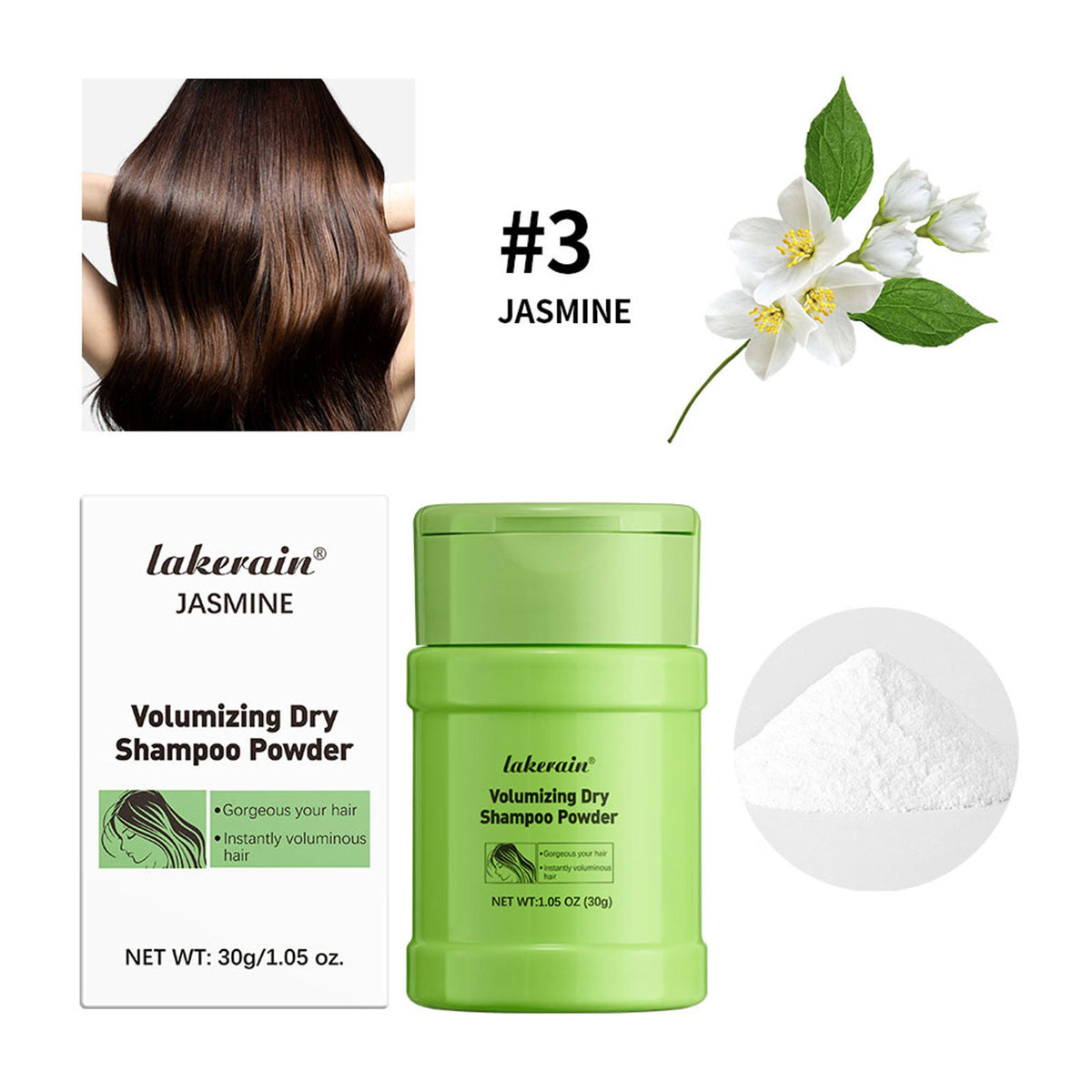 Natural Volumizing Hair Powder