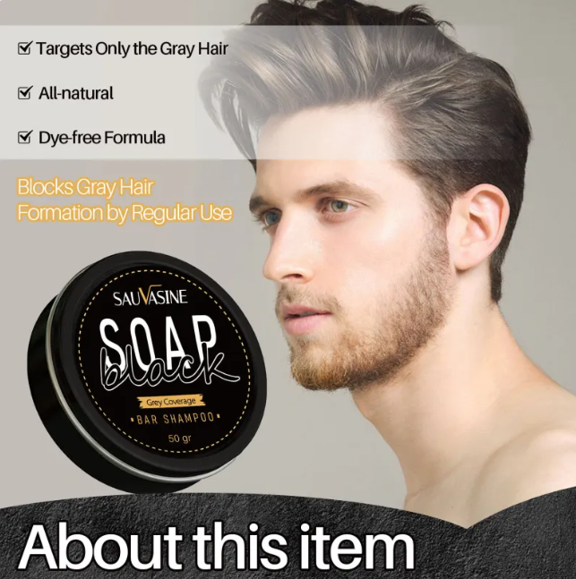 Natural Hair Care Soap Bar