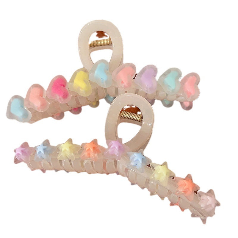 Love Star Hair Clip - Fashionable Simple Accessory