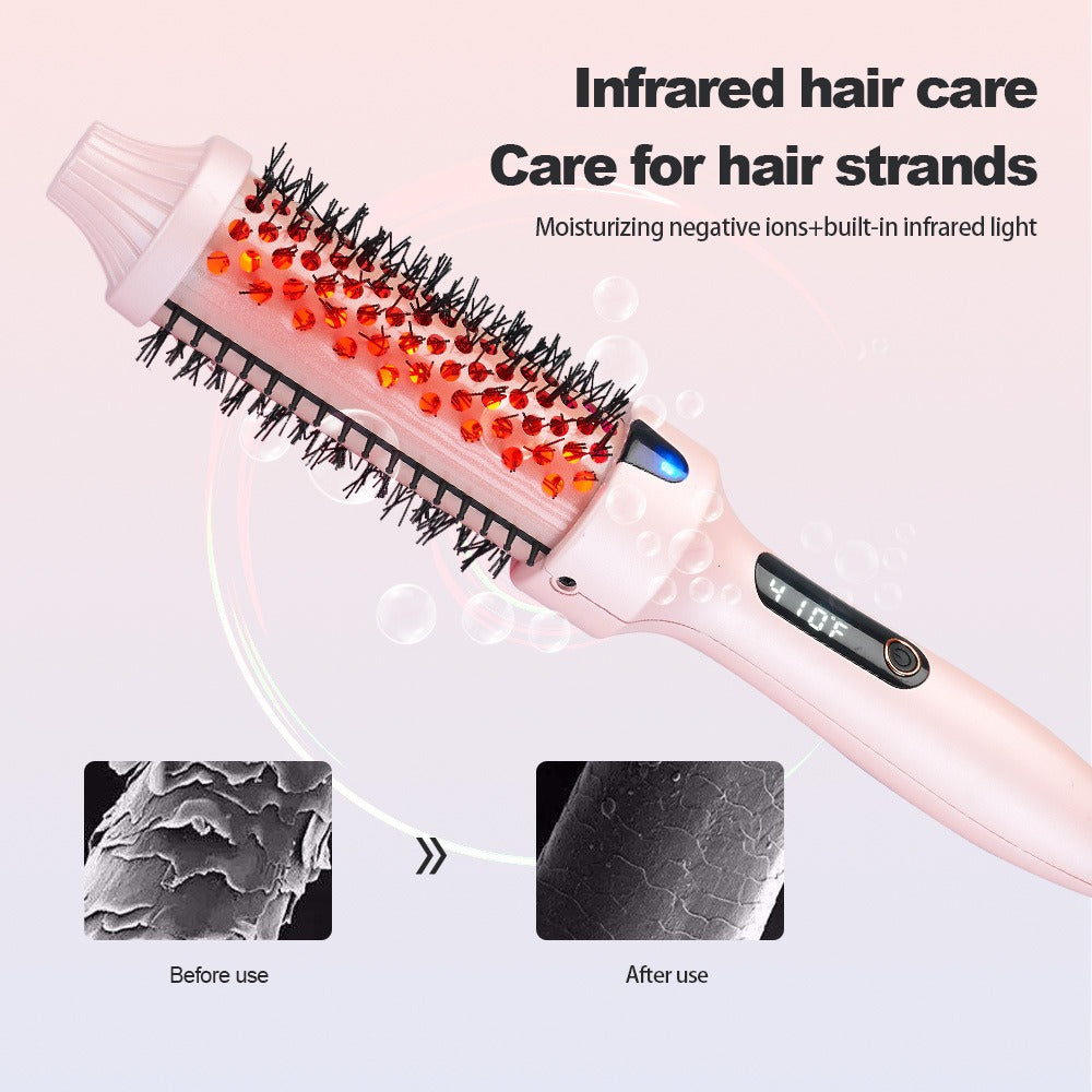 Portable Electric Hair Curlers Straight Comb