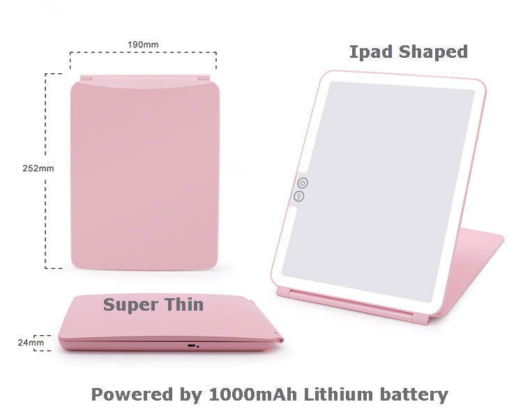 Multifunctional LED Makeup Mirror