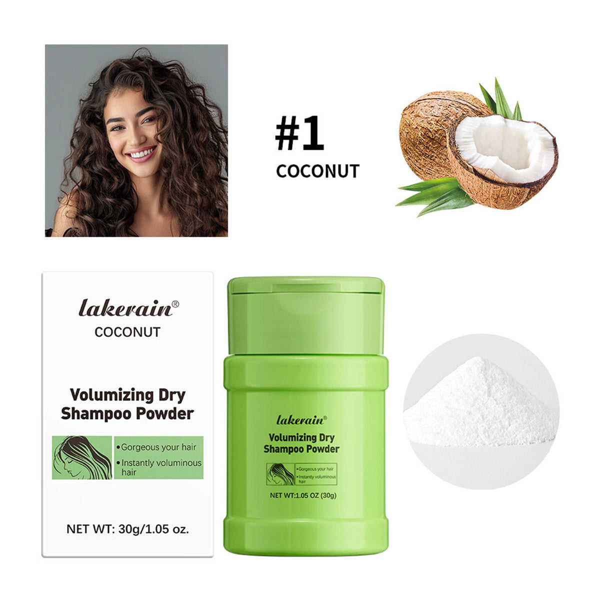 Natural Volumizing Hair Powder