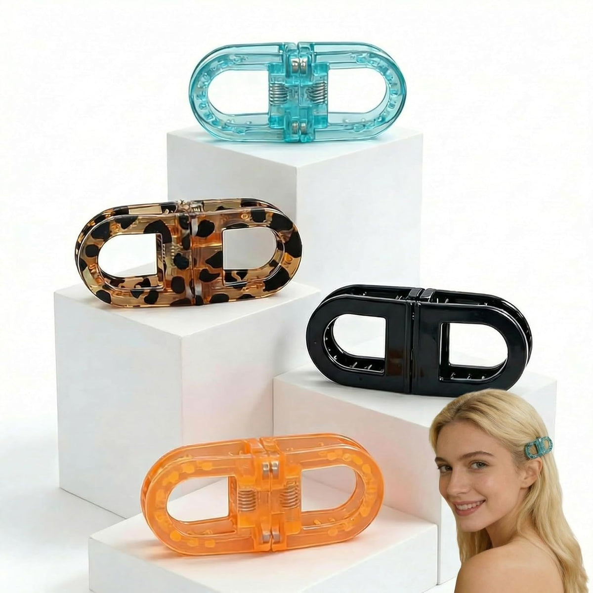 Smart Magnetic Hair Clip Detachable