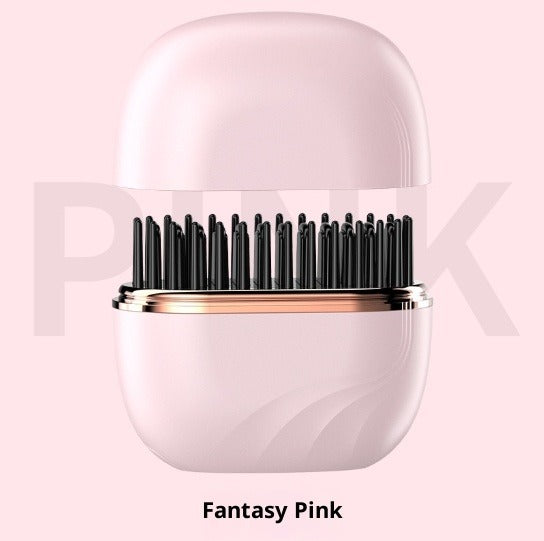 Mini Wireless Hair Straightening Comb
