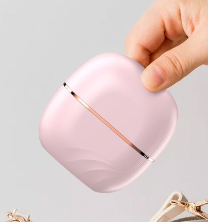 Mini Hair Straightening Comb Wireless Charging
