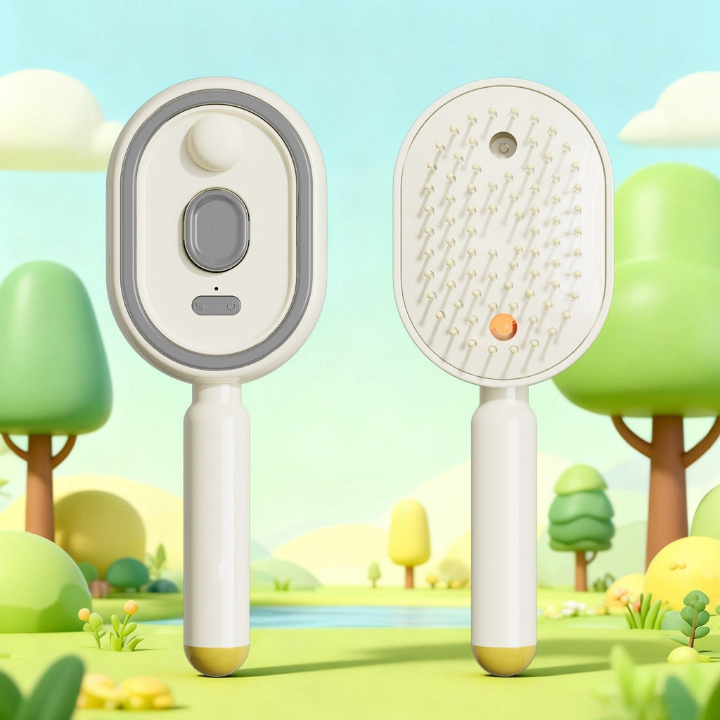 Electric Mist Spray Anti-Tangle Massage Comb
