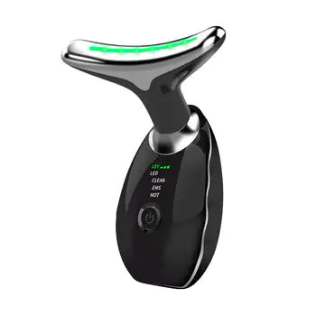 Beauty Facial Massager, 7 Color Wavy Acne Beauty Microcurrent Facial Device Skin Firming for Face Neck Beauty Device, — product image 2