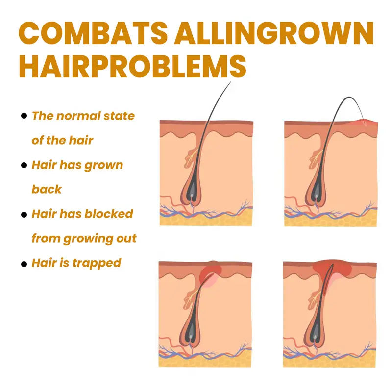 Bikini Area Hair Serum for Irritation Relief and Smooth Skin