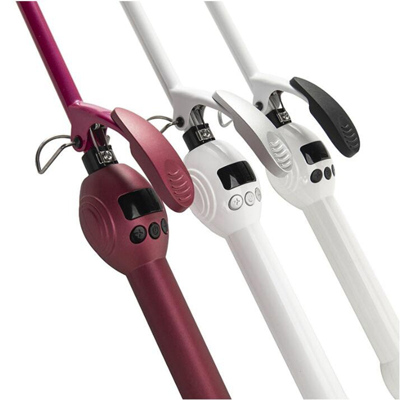 Professional 9mm Curling Iron with LCD Display