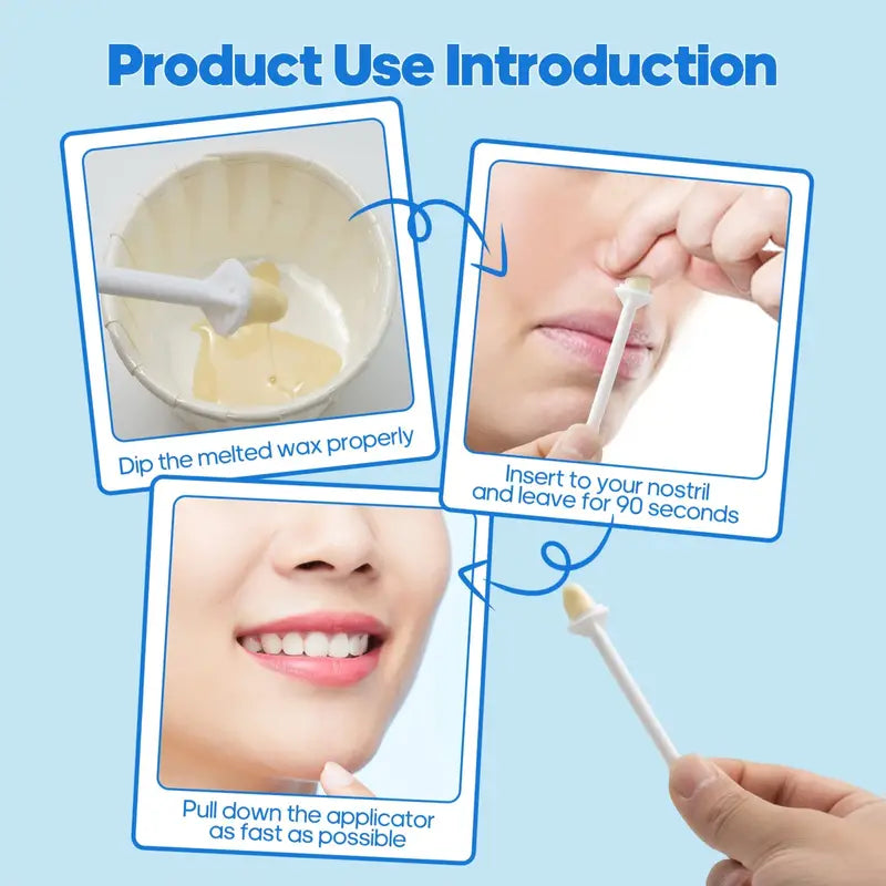 Double Headed Nose Wax Sticks for Hair Removal