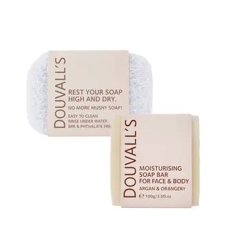 The Eco Soap Lover Set | Soap & Soap saver for hydrated skin and no more mushy soap - ATLANTIS Soaps image 1